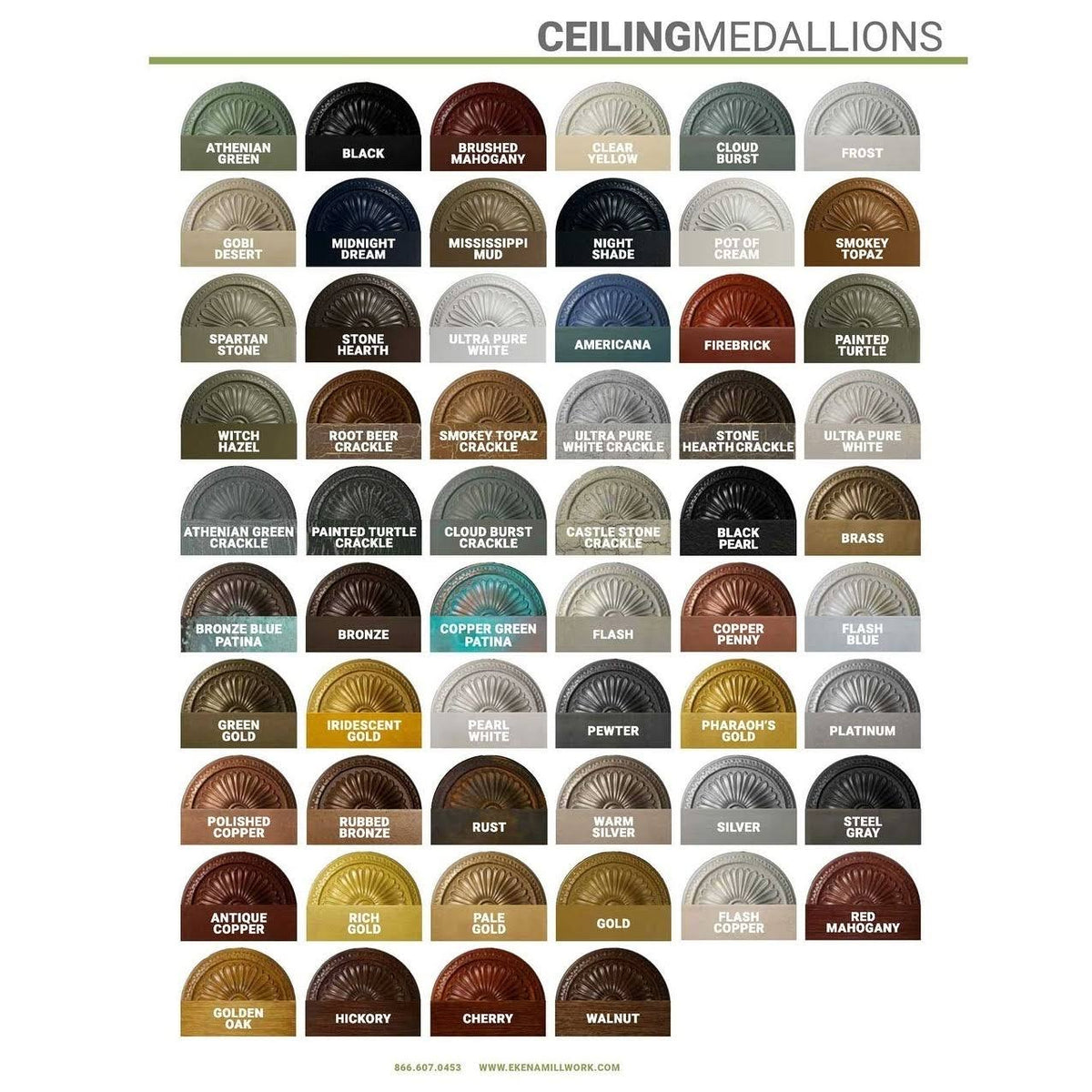 Ceiling Medallion Z909