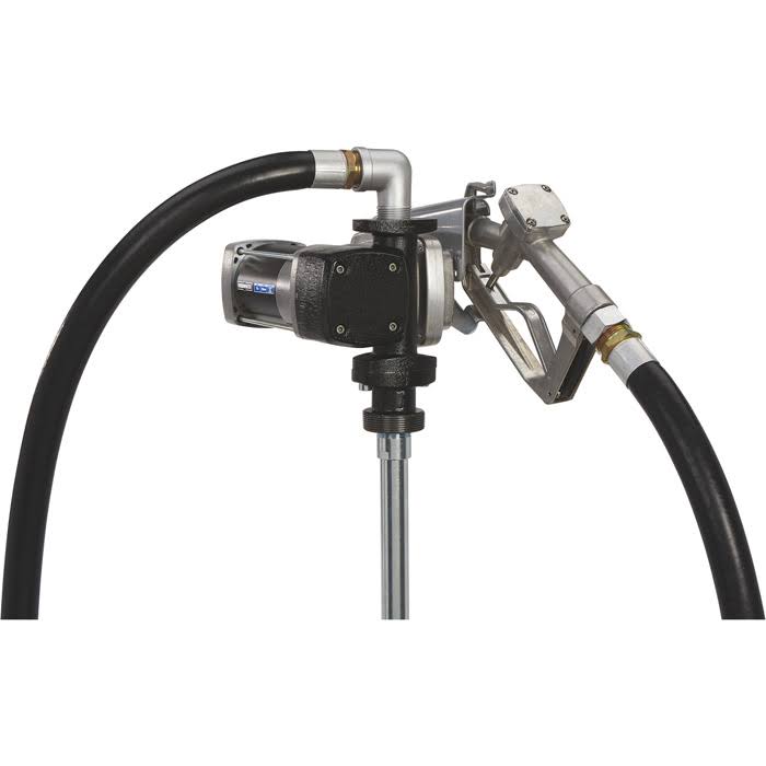 20 GPM 12 Volt DC Manual Nozzle Gasoline Compatible Transfer Pump I158655