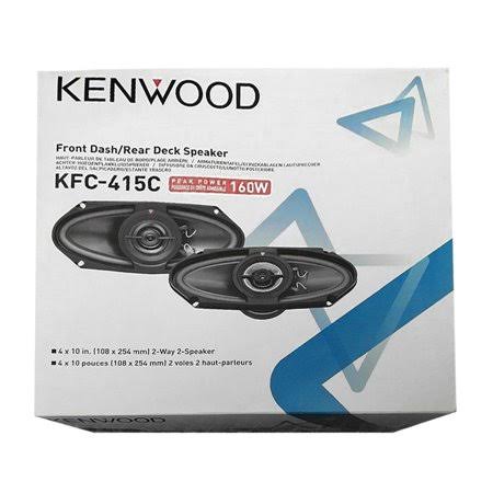 4x10-Inch 160W Two-Way Car Audio Speakers H48338