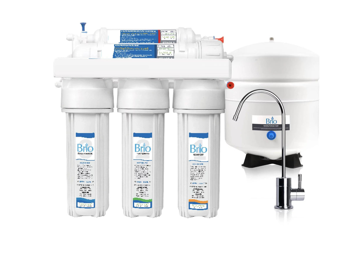 Under-sink Reverse Osmosis Water Filtration System with Filters I90867