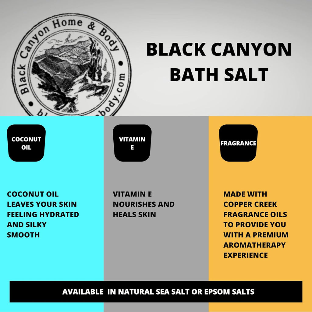 20 Oz Scented Sea Salt Bath Soak I446