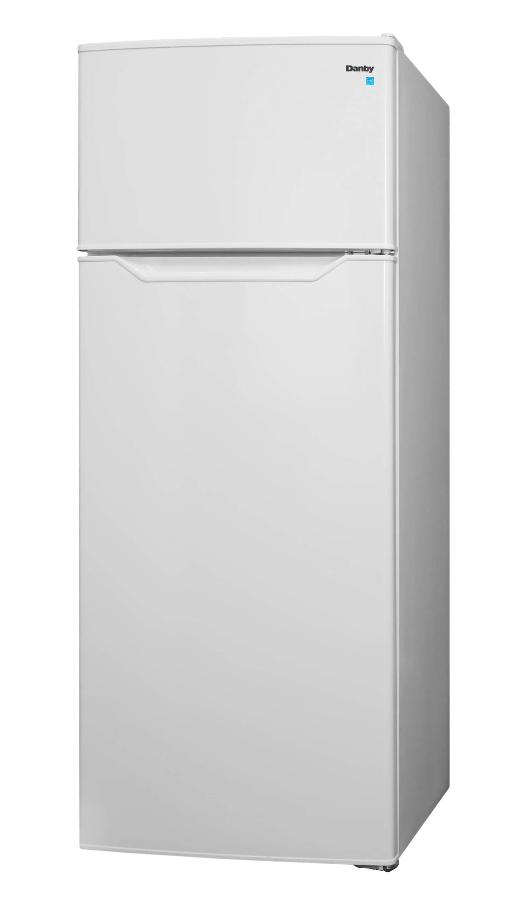 White 7.4 cu ft Top Mount Fridge B408