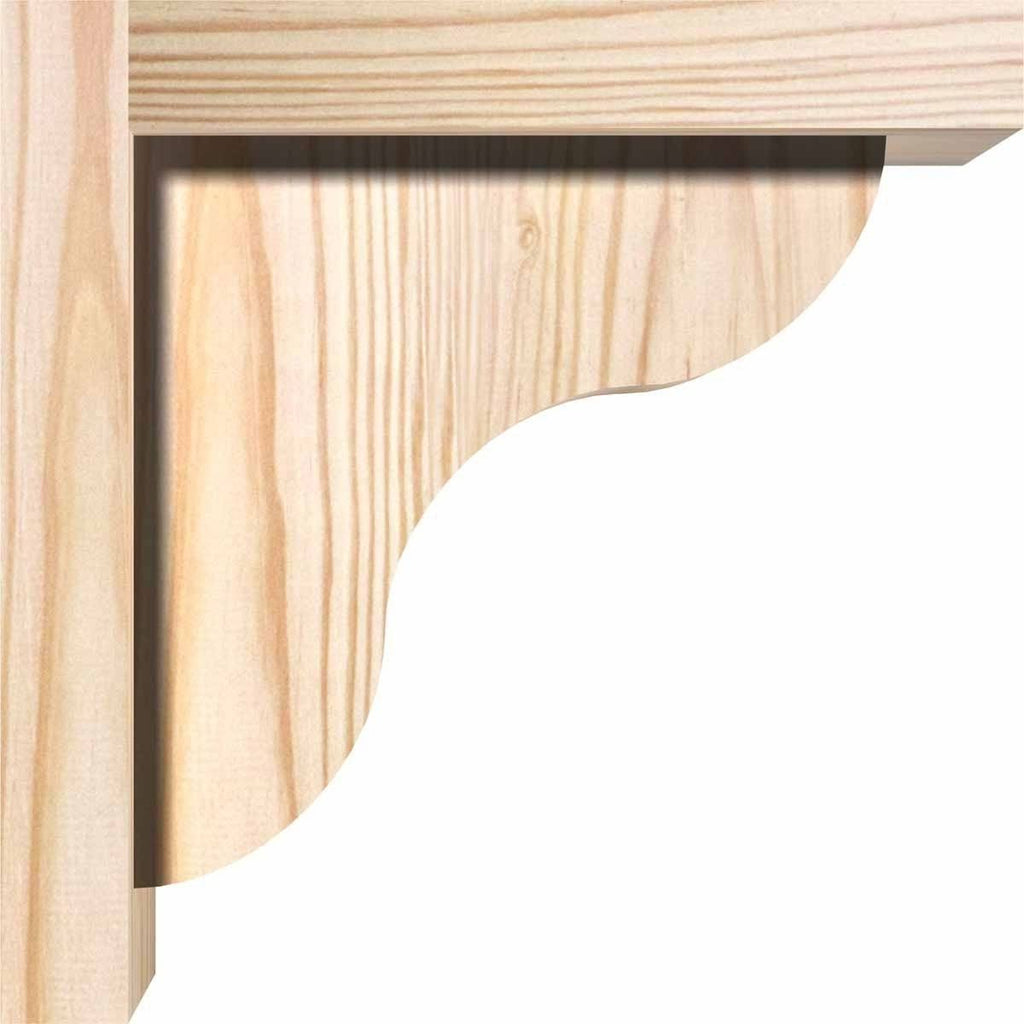 Carmel Smooth Corbel with Backplate E355011