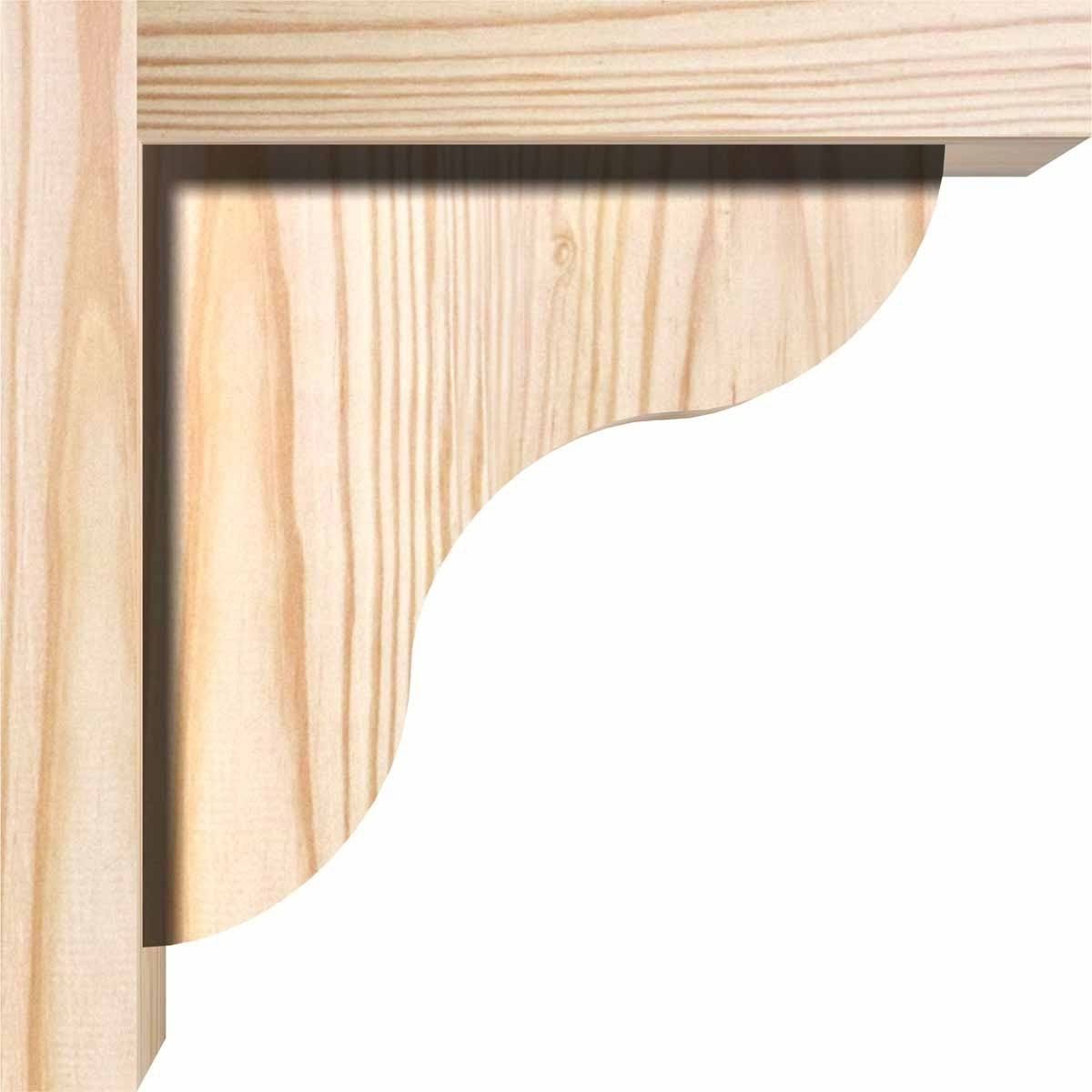 Carmel Smooth Corbel with Backplate E355011