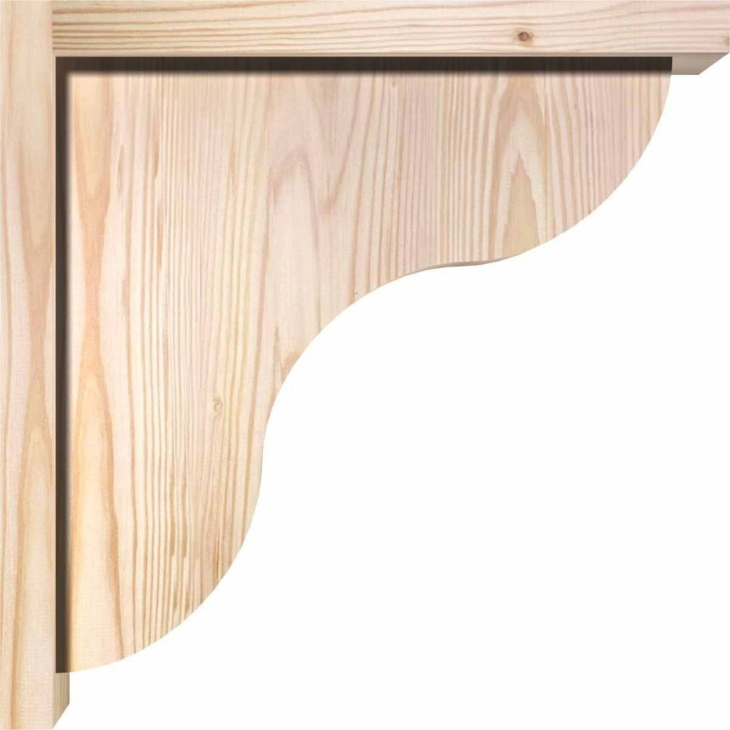 Carmel Smooth Corbel with Backplate E355011