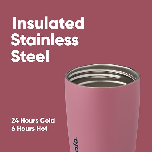 Pink 20 oz Insulated Stainless Steel Coffee Tumbler Y3036