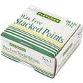 Wax-Free Stacked Glazier Points, 3/8" N2857