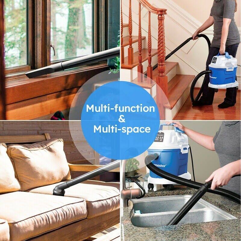 Wet Dry Car Vacuum Cleaner 3.2 Gallon 2.5 Peak HP Y244817