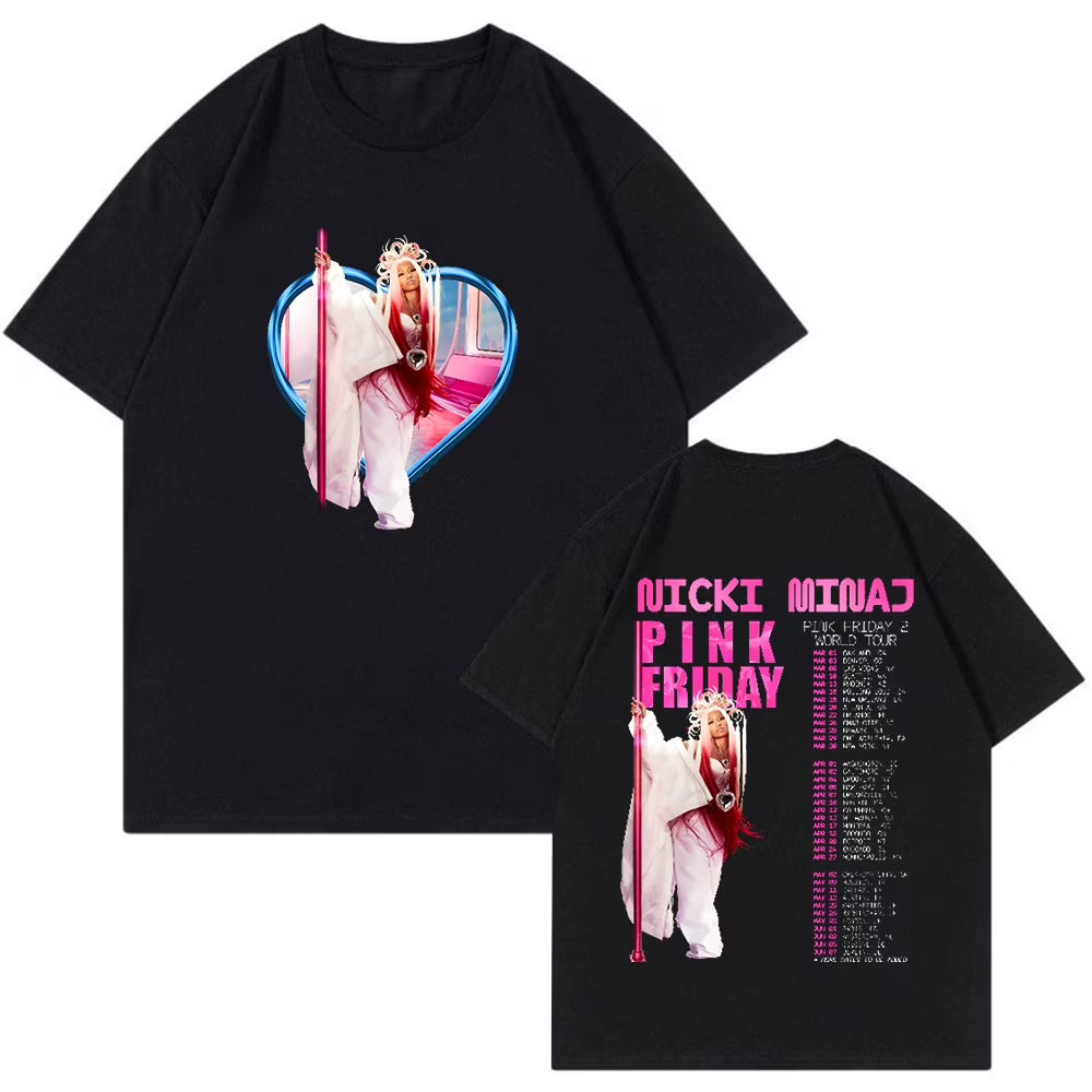 Pink Friday 2 World Tour Crewneck Short Sleeve Tee A880080