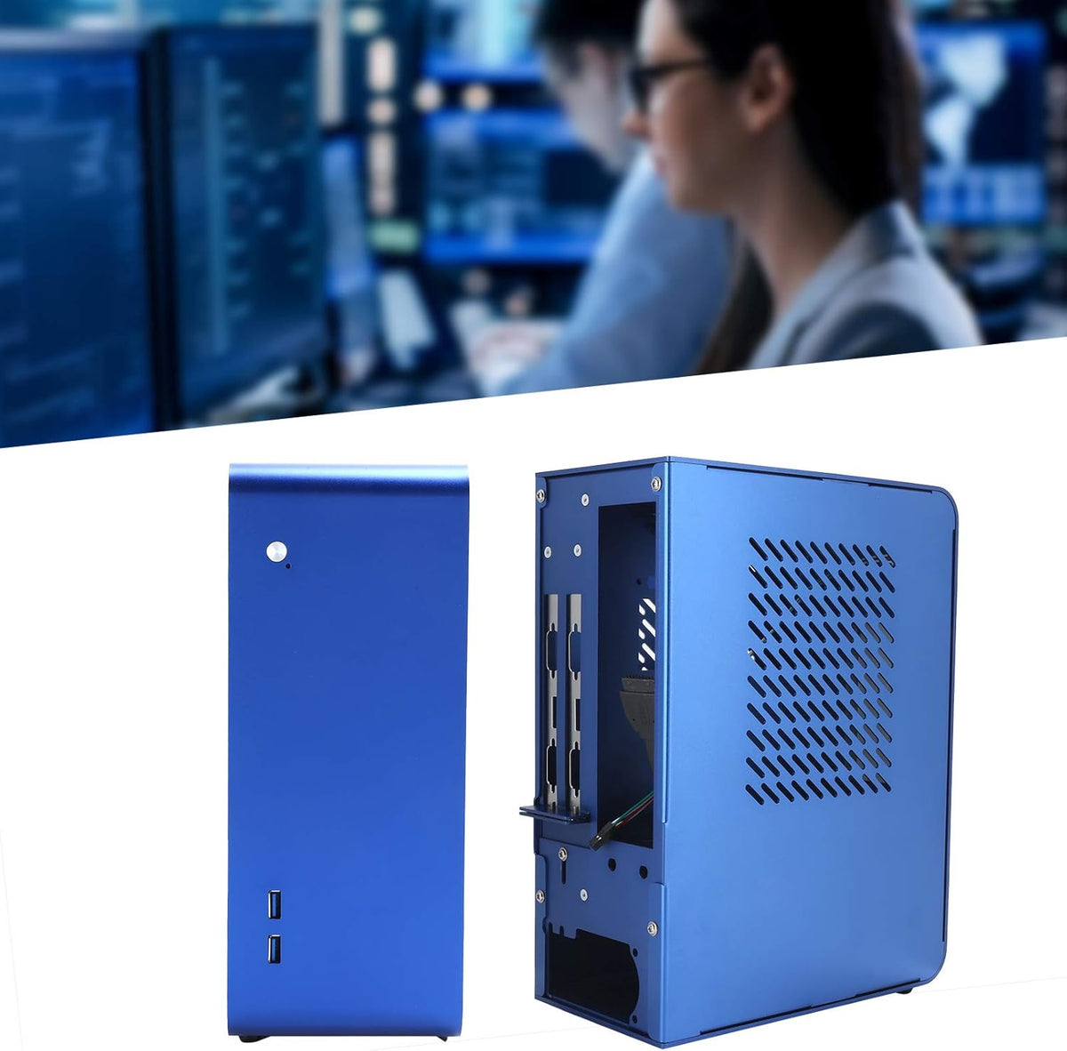 ITX Computer Case for ITX Motherboard Mini Computer Case Chassis Q850954