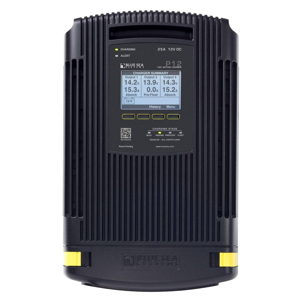 25Amp Three Bank 12VDC Battery Charger V49207