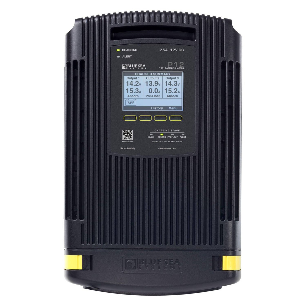 25Amp Three Bank 12VDC Battery Charger V49207