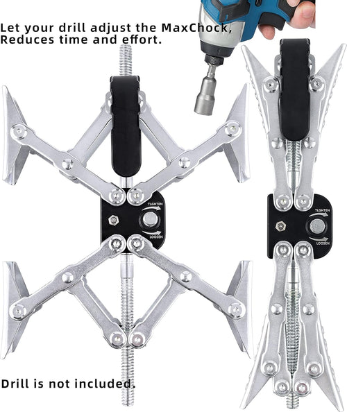 2 Pack X-Shaped Wheel Chock F80356