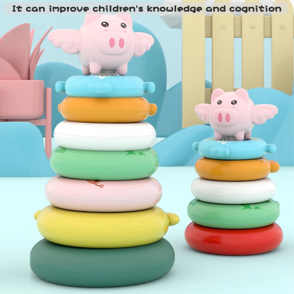 Stacking Rings Soft Toys for Babies G213
