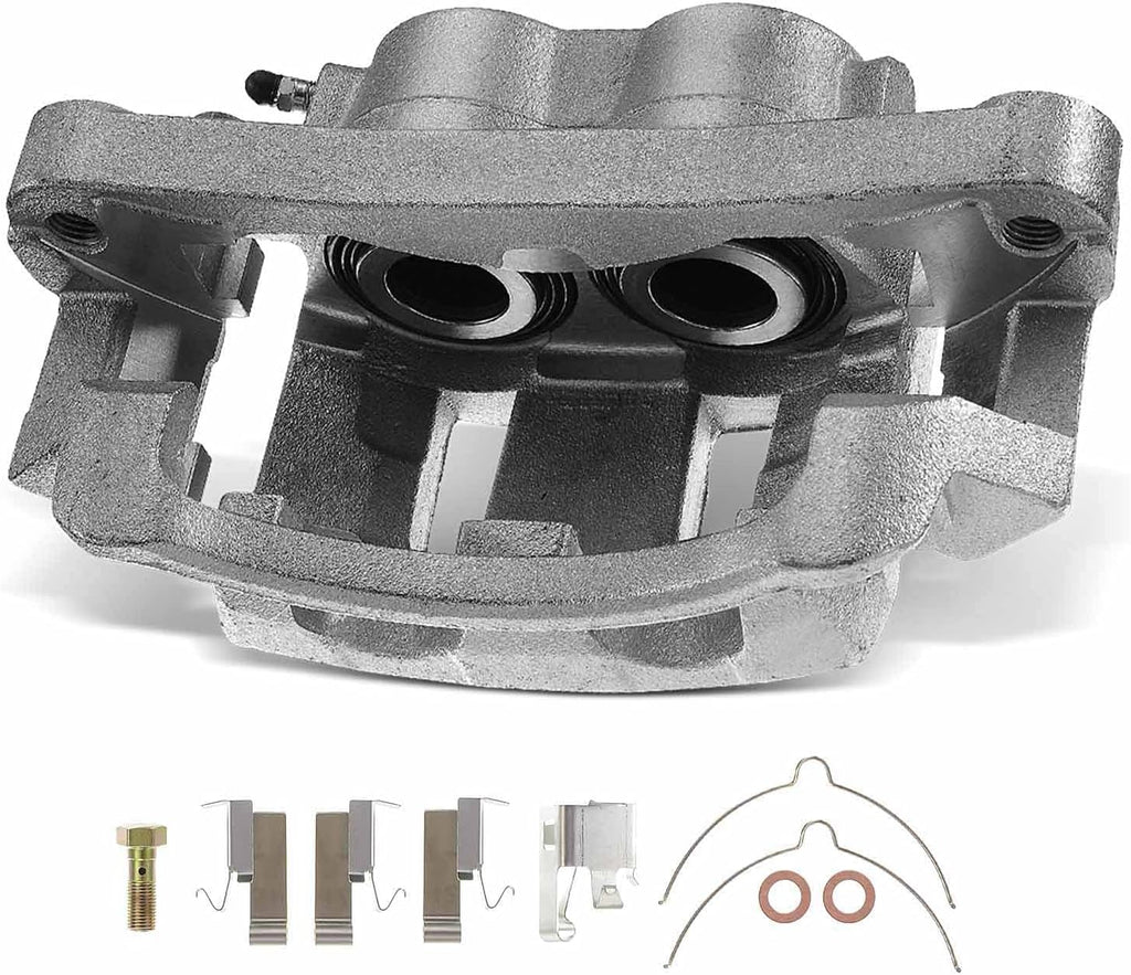 Disc Brake Caliper Assembly with Bracket 2-PC Set M79801