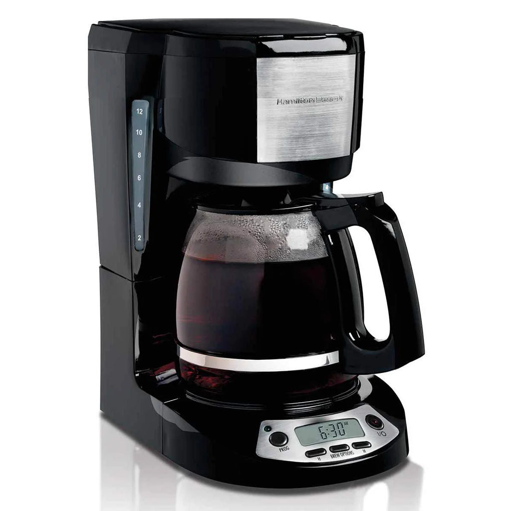 12 Cup Programmable Black Coffee Maker K855