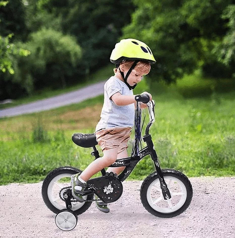 12 Kid's Beginner Bicycle Foam Tire Black D43734