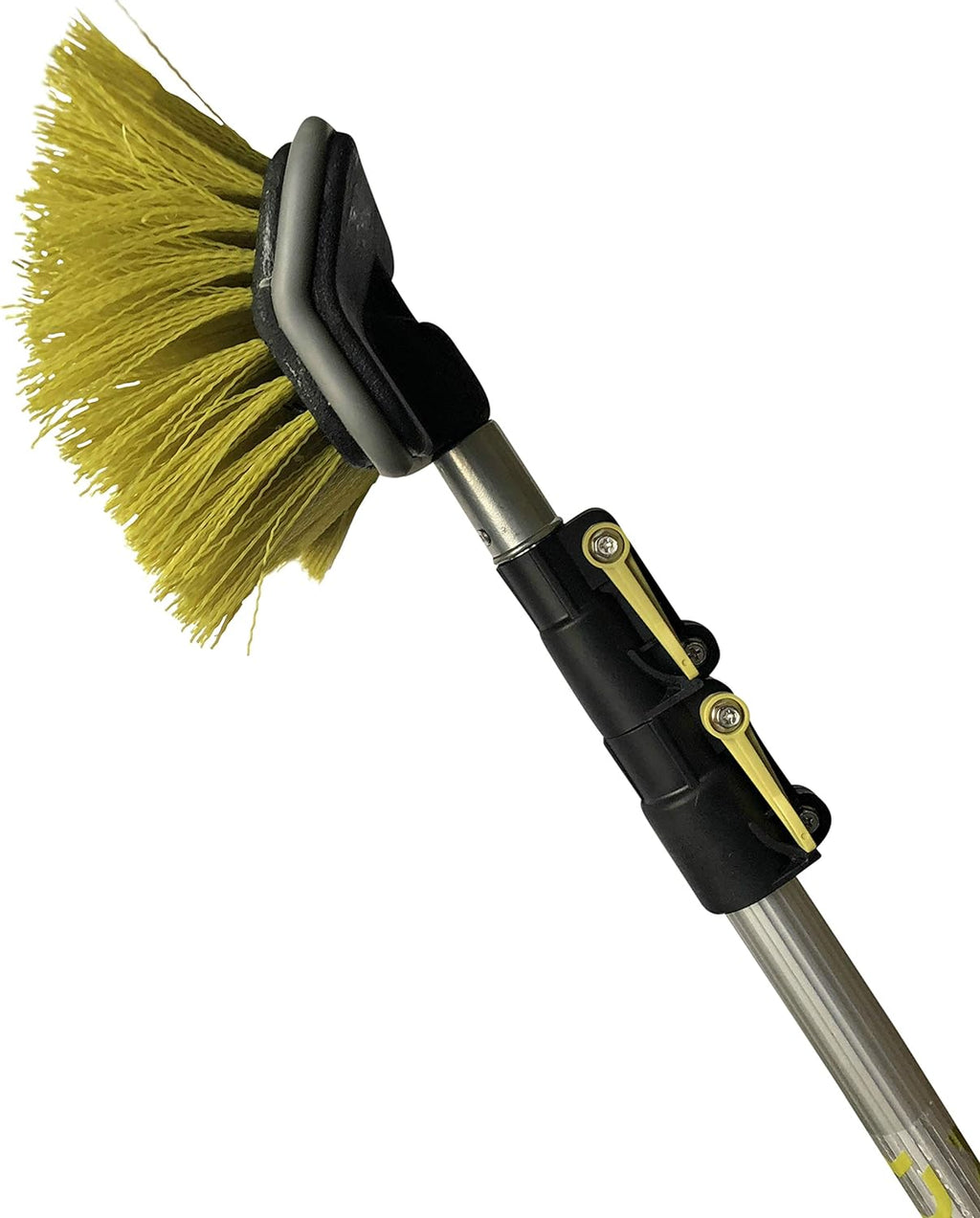 6-24 Foot Hard Bristle Brush Extension Pole with Telescopic Pole P921517