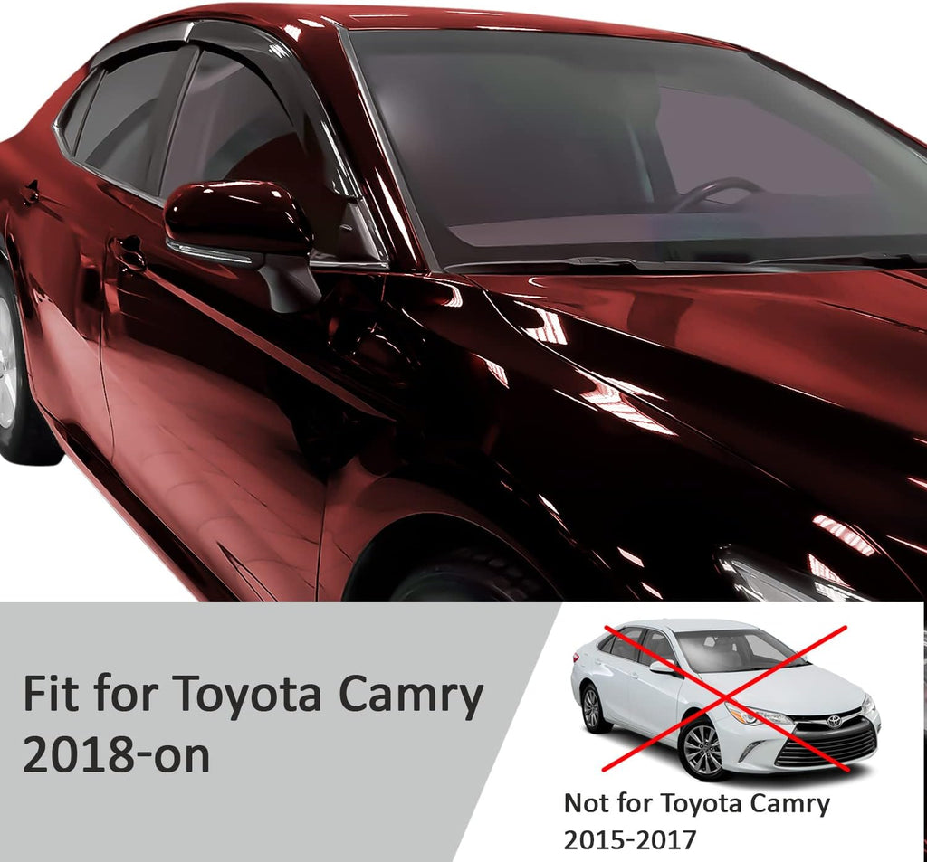 4 Pieces Rain Guards for Toyota Camry 2018-2022 L892364