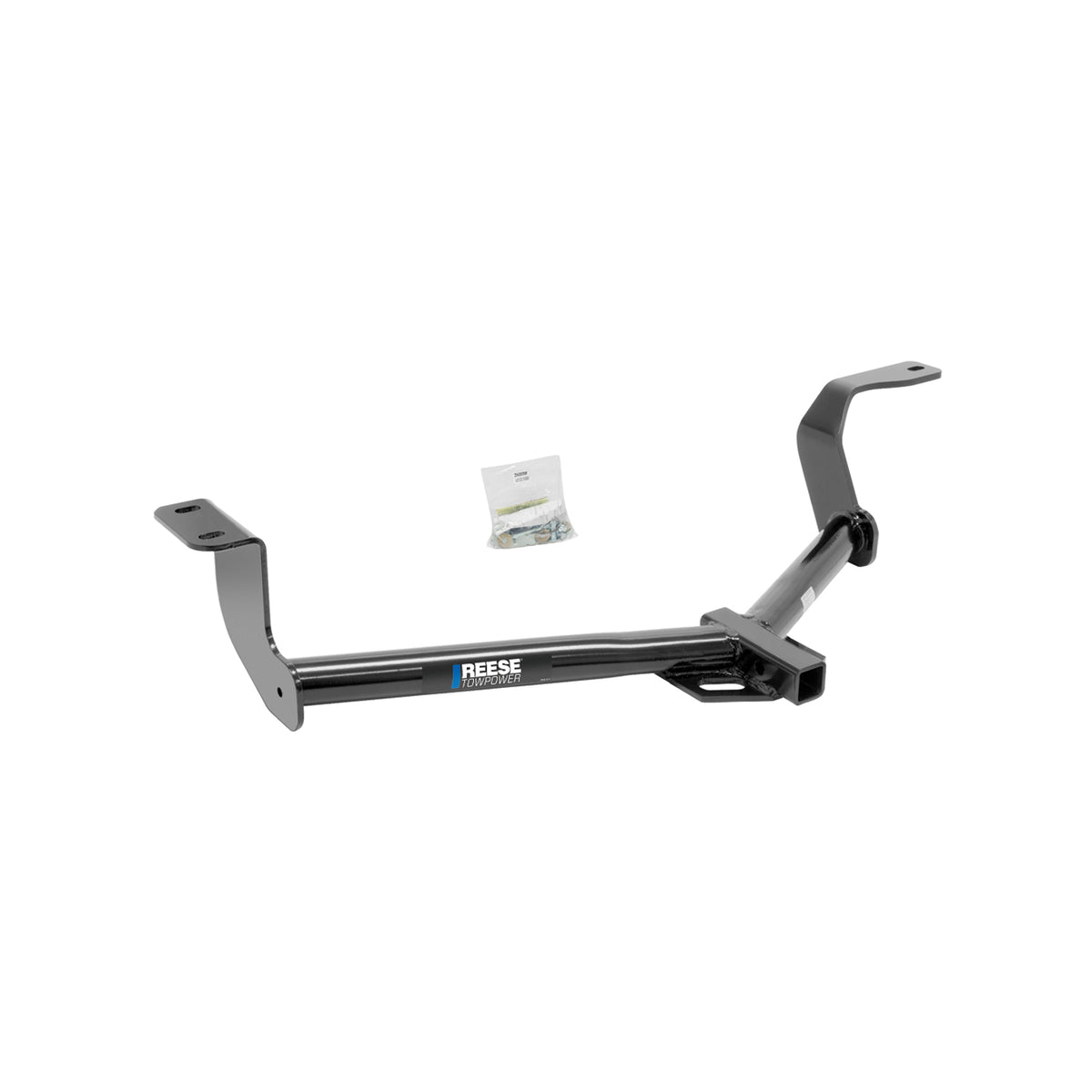 Class 1 Trailer Hitch, 1-1/4 Inch Square Receiver, Black O597341