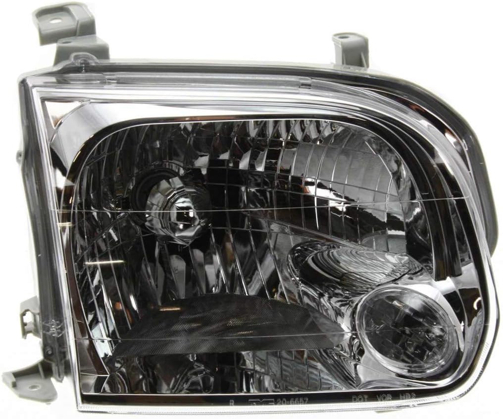 Headlight Assembly Passenger Side with Bulbs J49219