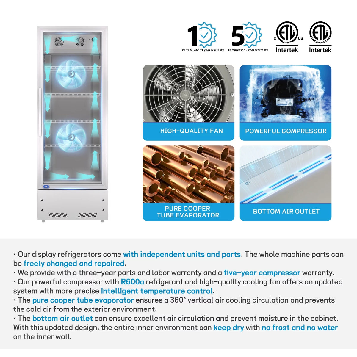 16.5 Cu.Ft Display Fridge I927