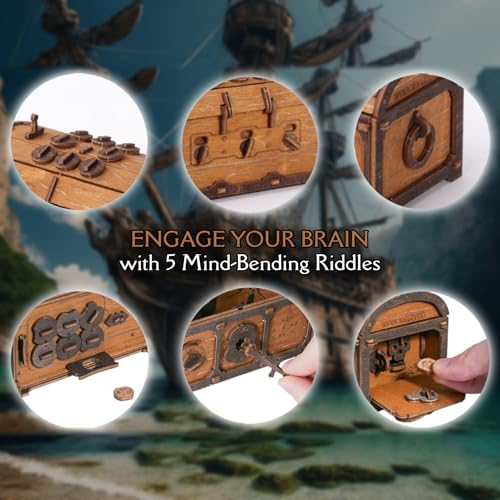 3D Wooden Puzzle Box 165 Pieces A628775
