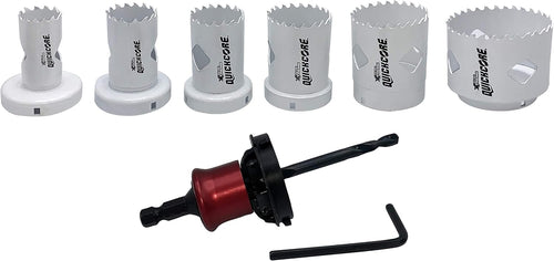 13 pc Hole Saws with Quick Change Arbor M434