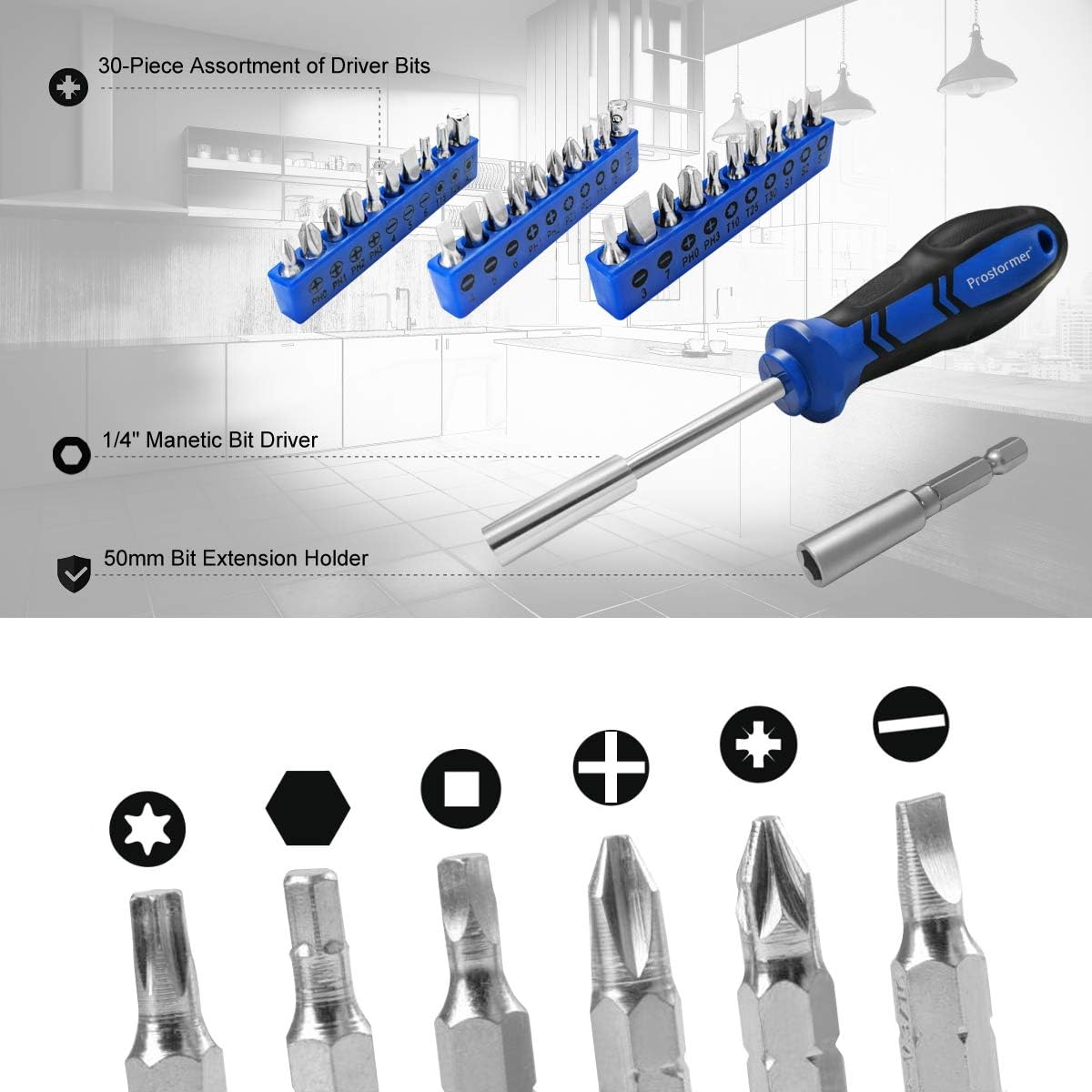 148-Piece Hand Tool Set with Toolbox Storage Case N589047