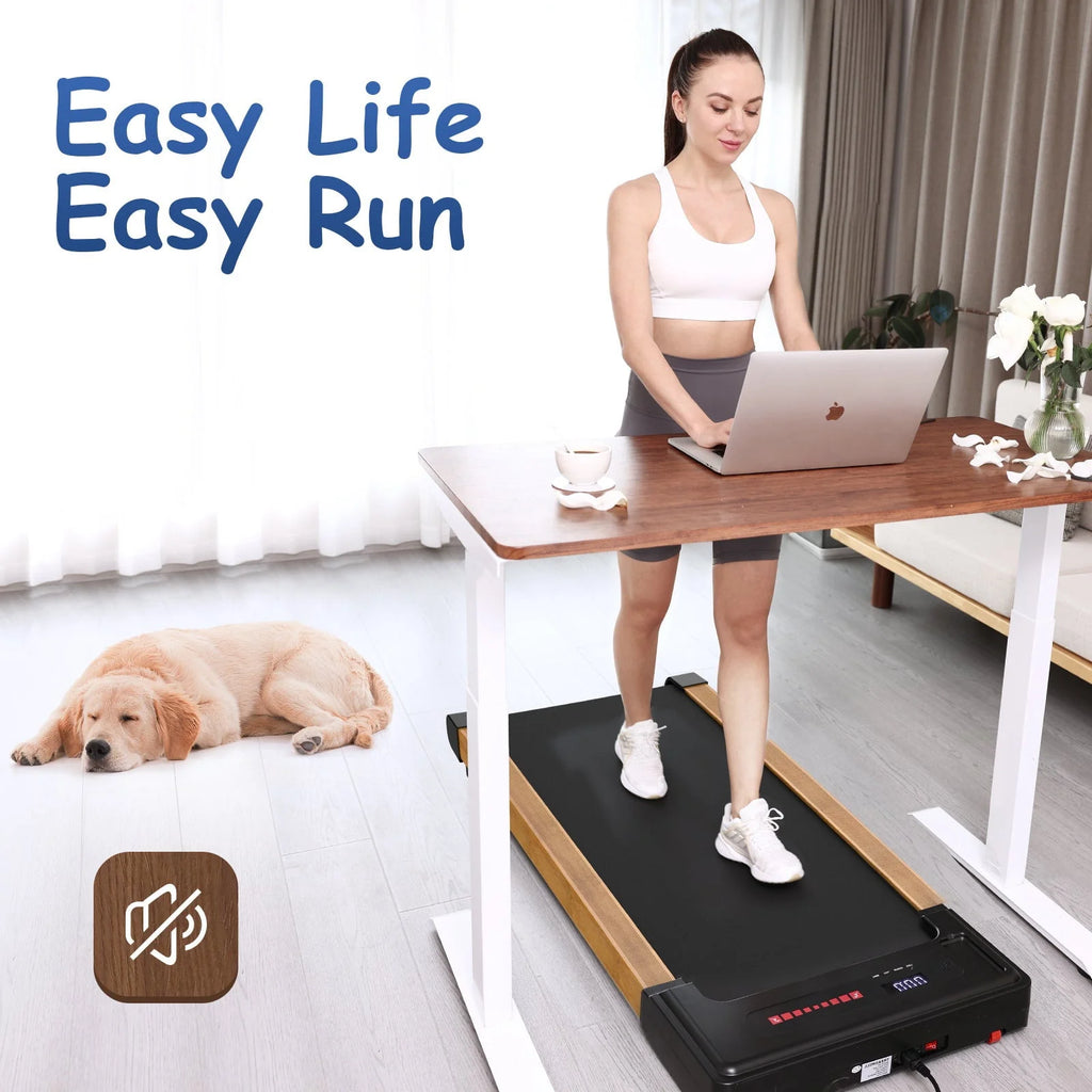 Portable Mini Treadmill 265 lbs Capacity with Remote Control N127