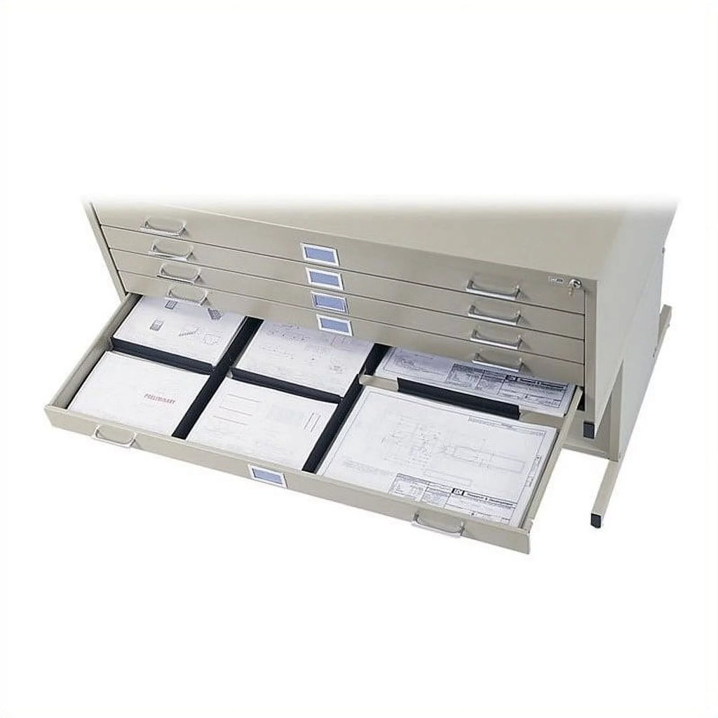 5 Drawer Metal Flat Files Cabinet Q879