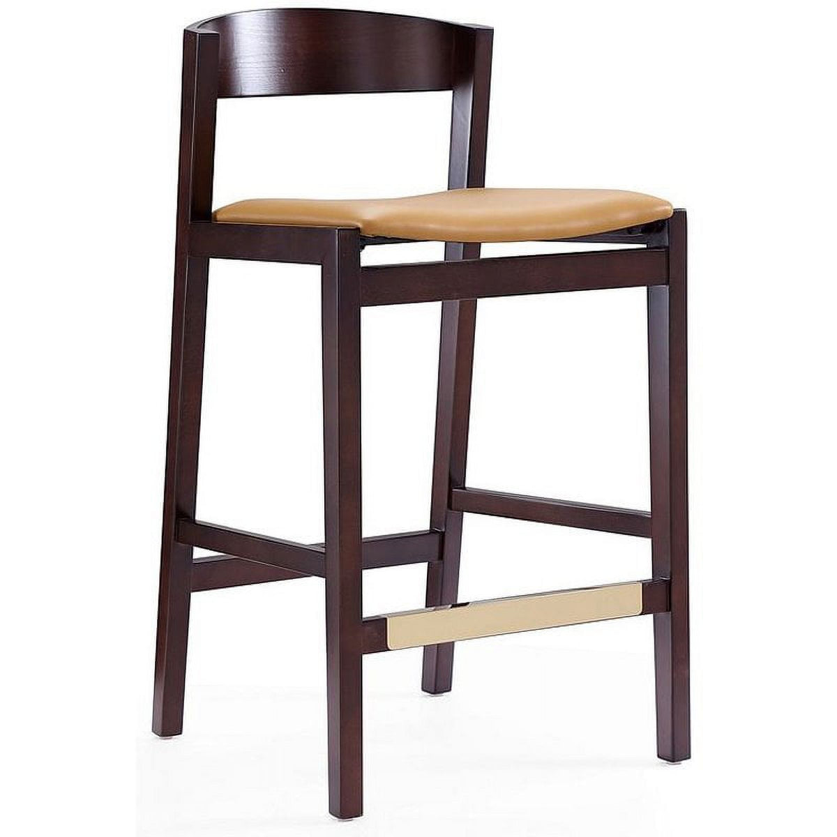 Faux Leather Barstool Set of 2 O79115