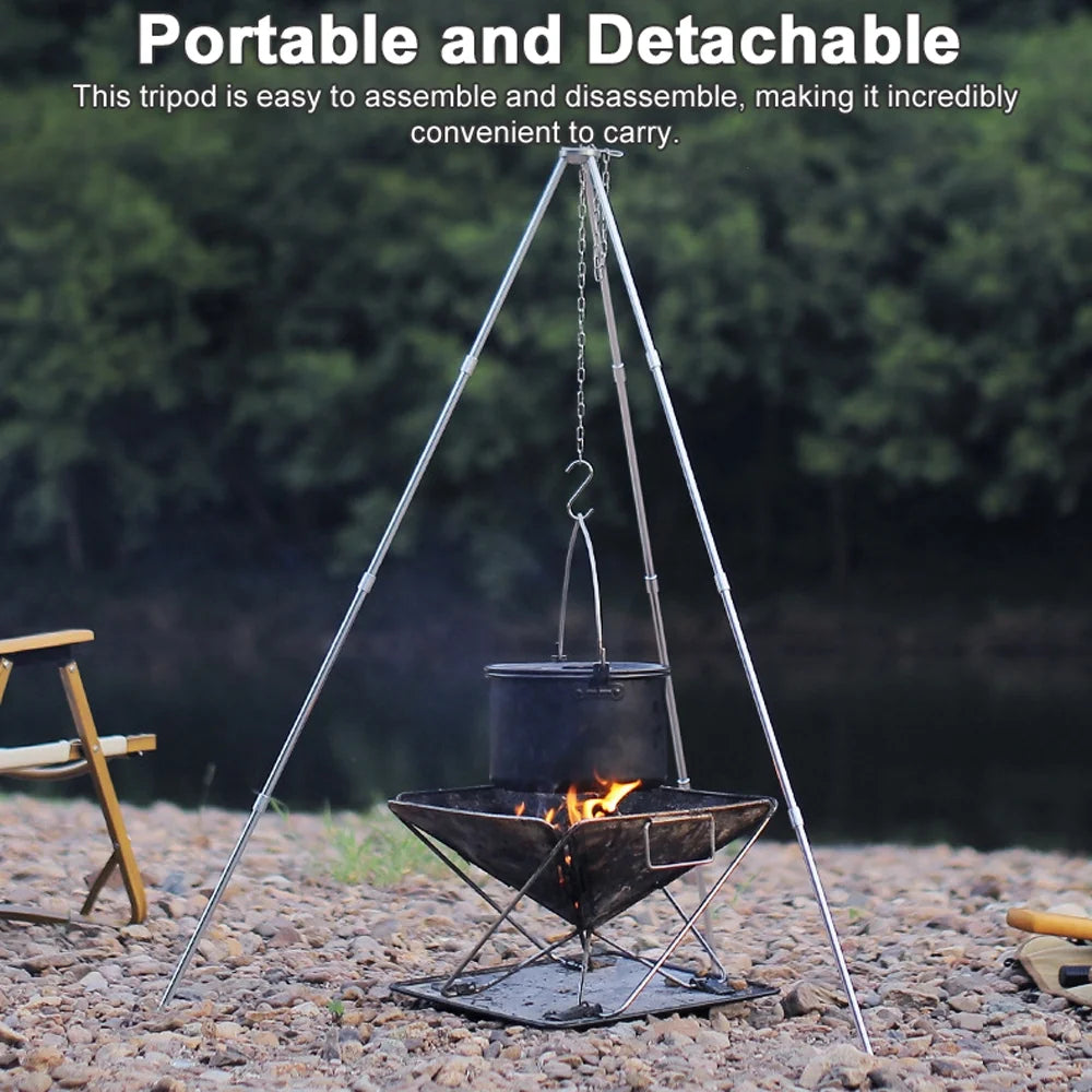 Portable Aluminum Alloy Pot Stand P839886