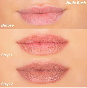 Natural Peach Lipstick & Liner Duo D772