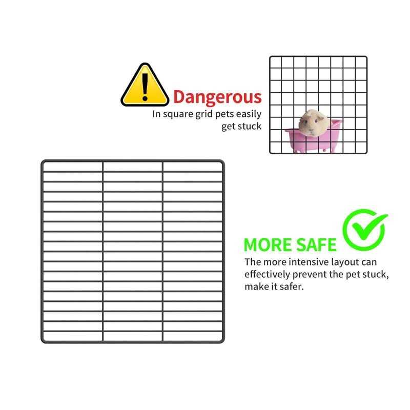Guinea Pig Cage with Waterproof Plastic Bottom U64847
