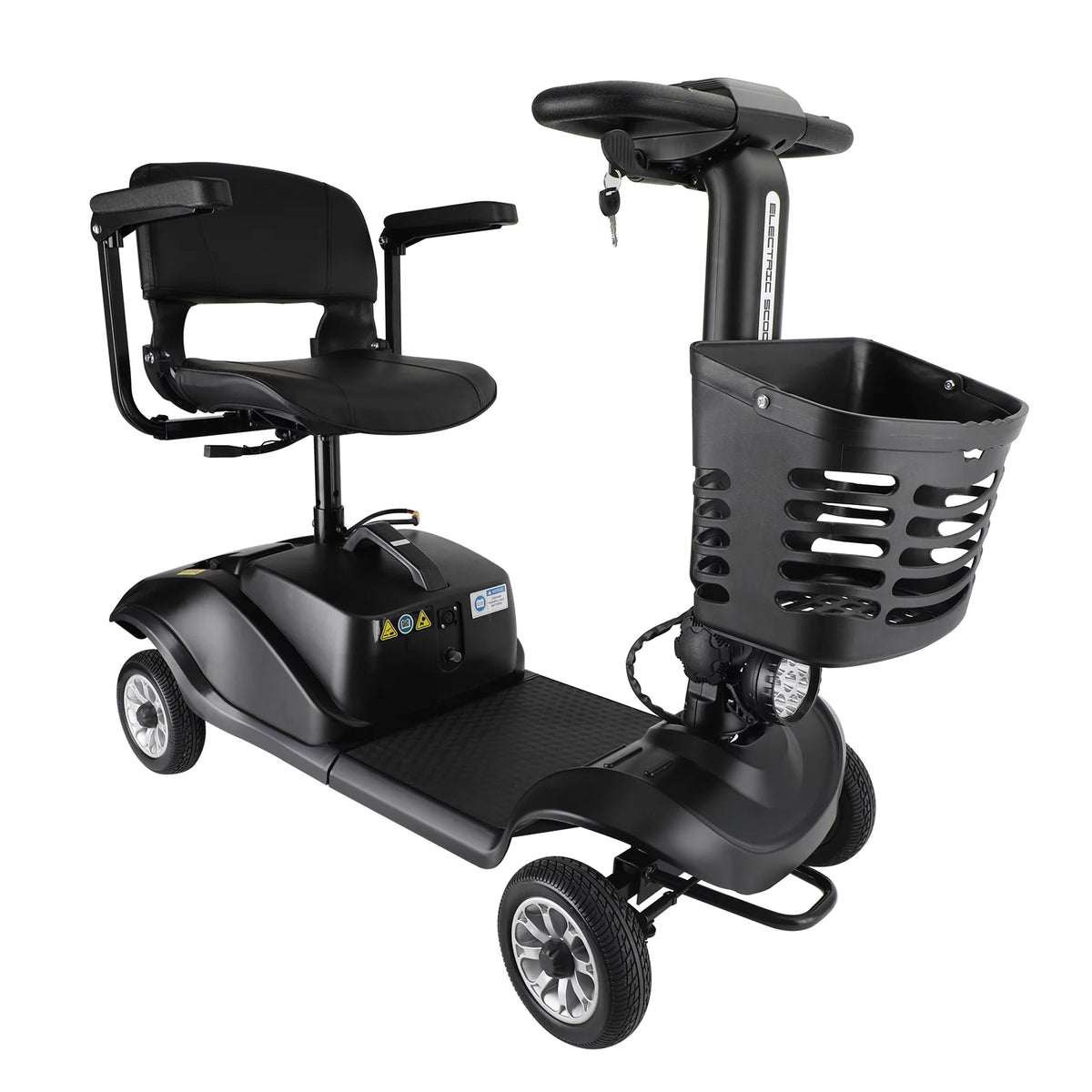 Blue 4 Wheel Mobility Scooter W7198