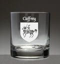 Set of 4 Etched Tumbler Glasses E309