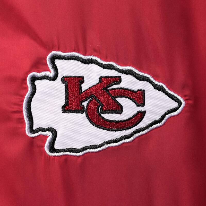 Red/Charcoal Kansas City Chiefs Quarter-Zip Jacket Q22910