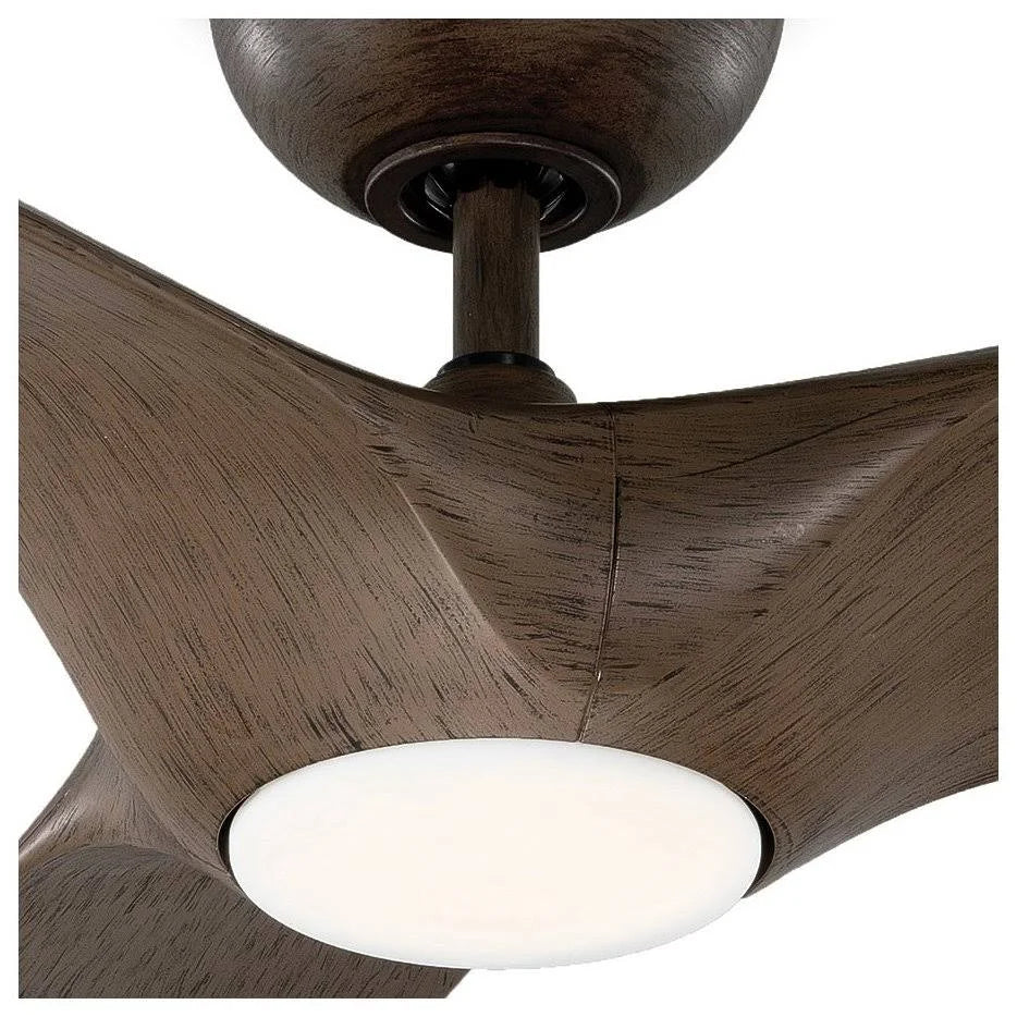 Dark Walnut Smart Ceiling Fan M3808