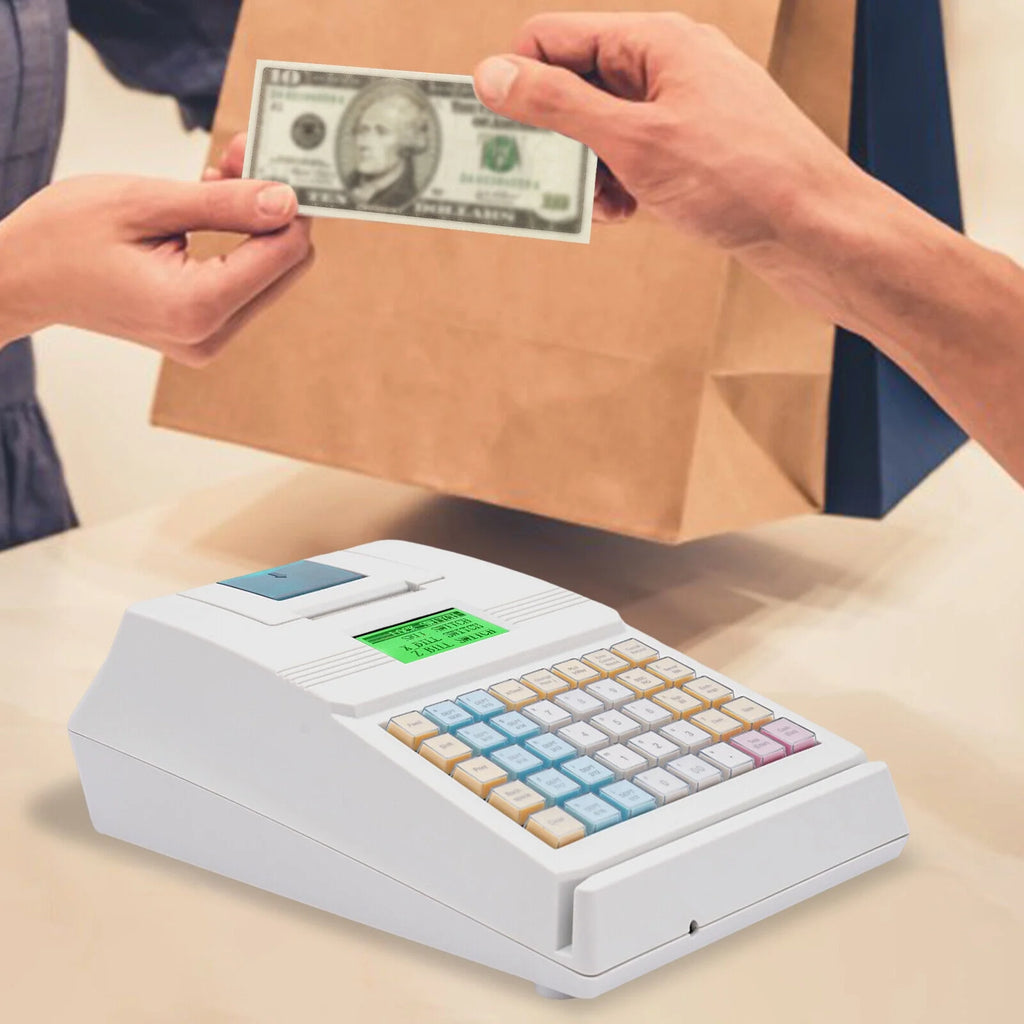 LED Electronic Cash Register 48 Keys X929