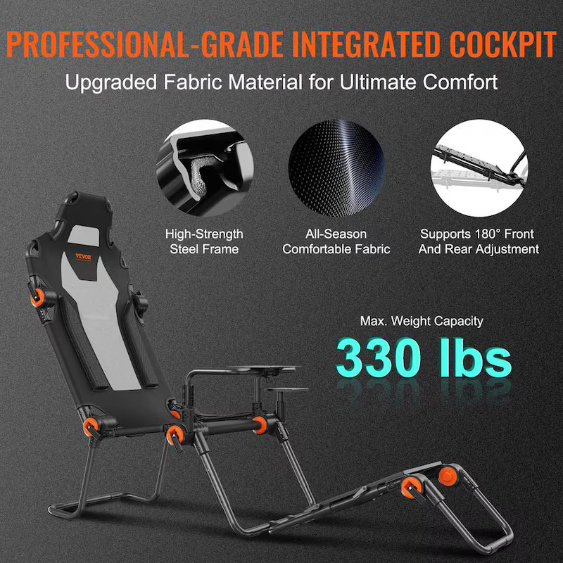 Foldable Carbon Steel Racing Wheel Stand U192