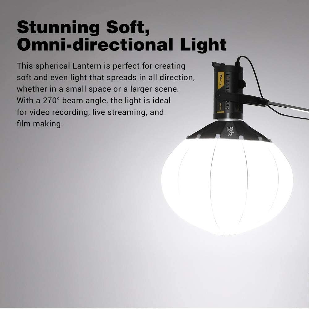 Lantern Softbox 33.5inch/85cm Soft Lighting Modifier H888