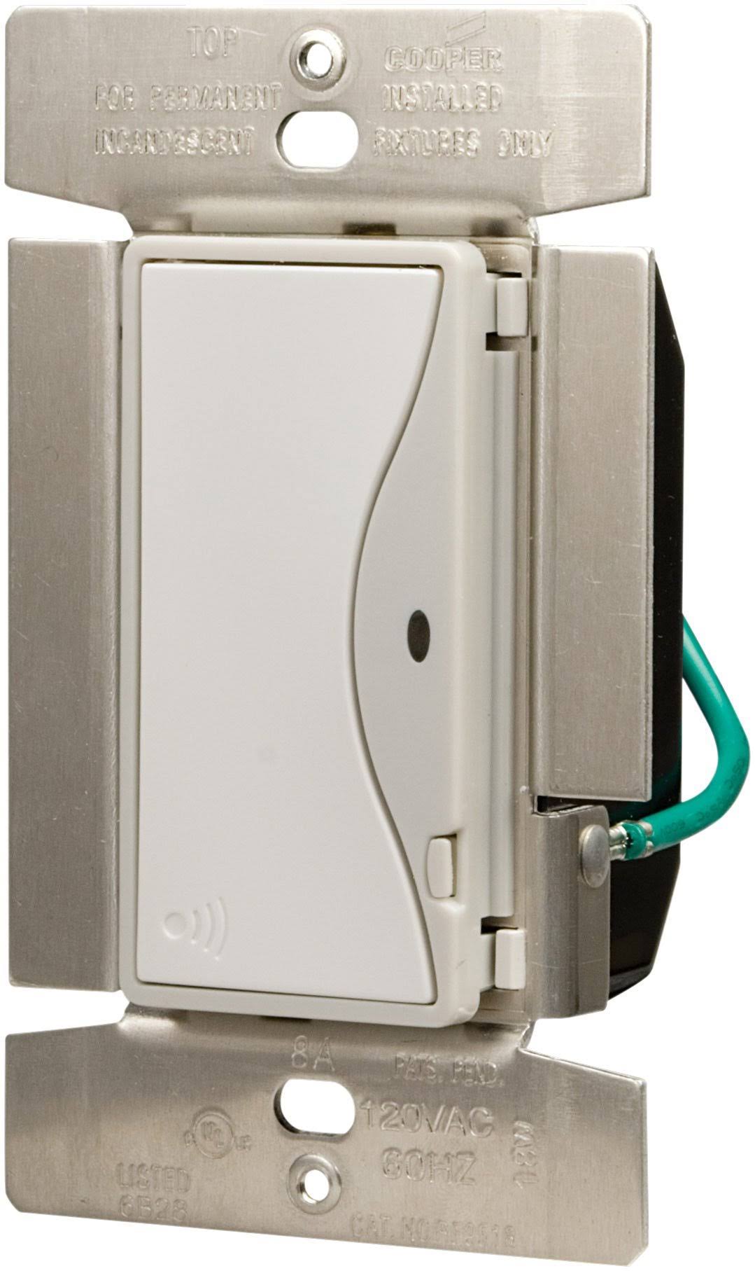 Single-Pole Switch White Satin V739