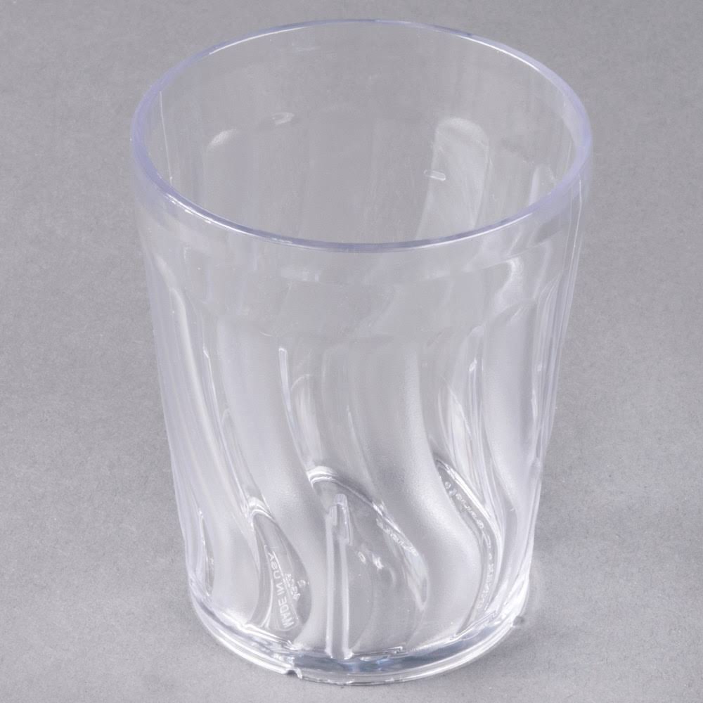 6 oz. Clear Plastic Tumbler I30992