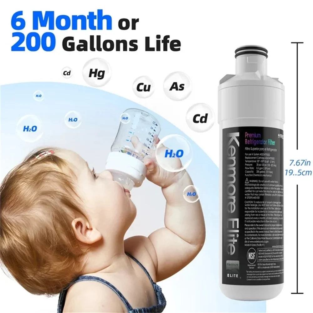 3 Pack Replacement Refrigerator Water Filter Y7300