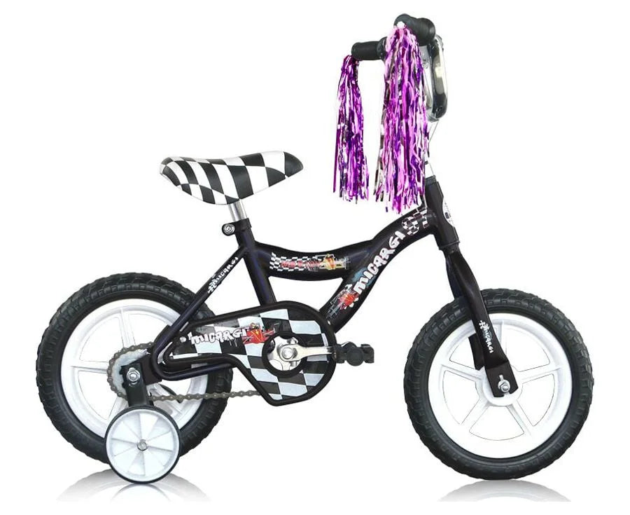 12 Kid's Beginner Bicycle Foam Tire Black D43734