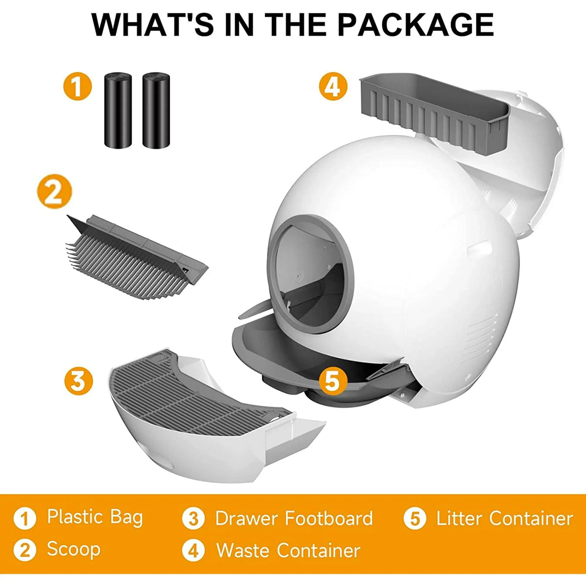 Self Cleaning Automatic Cat Litter Box N8906