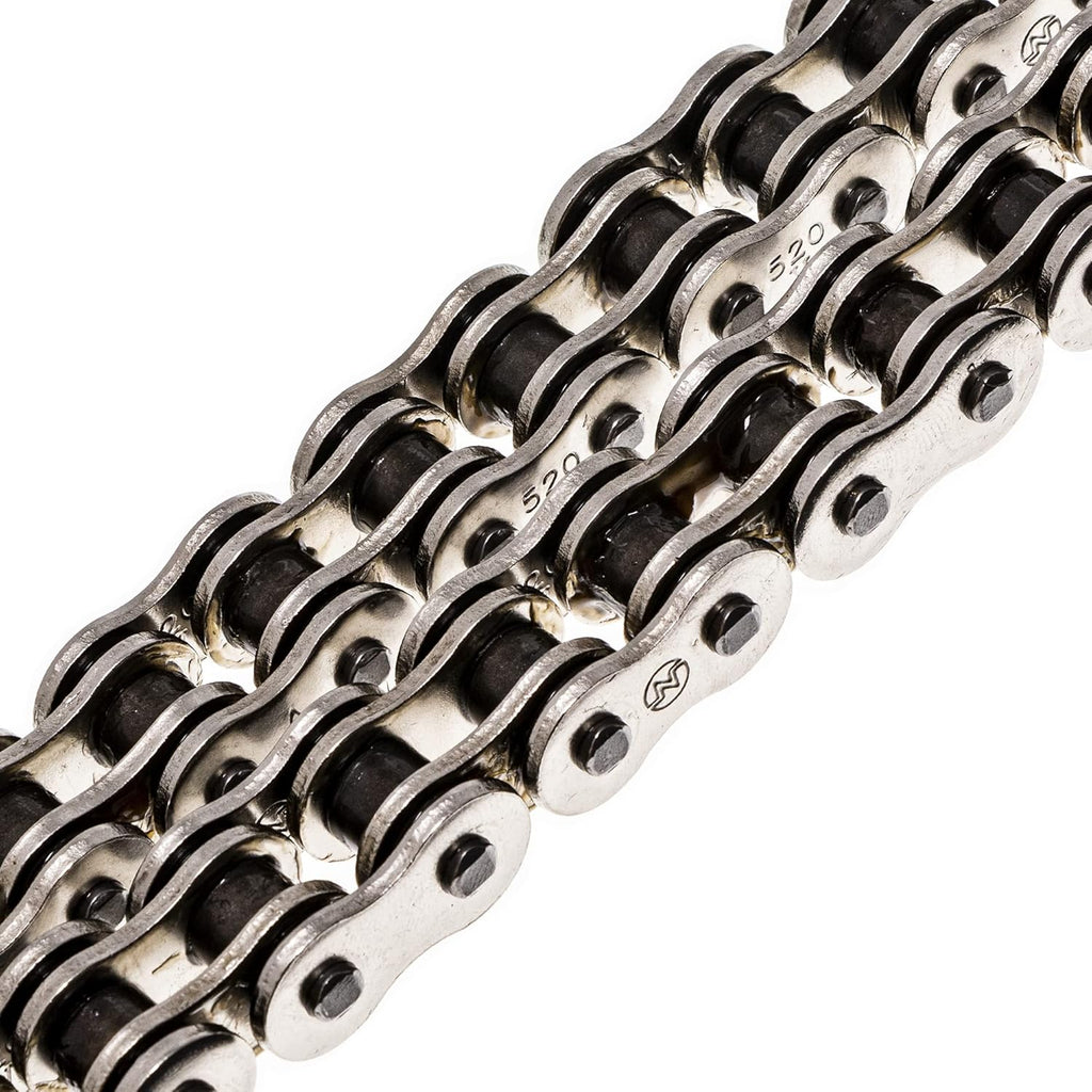 Drive Sprocket Chain Combo Front 11 Rear 40 Tooth 520NZ Standard 78 Links Pack of 2 G418893