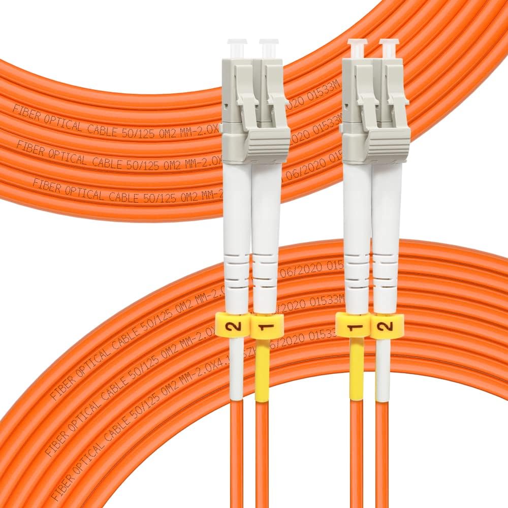 LC to LC OS2 200M Single Mode Duplex Fiber Optic Cable Z417