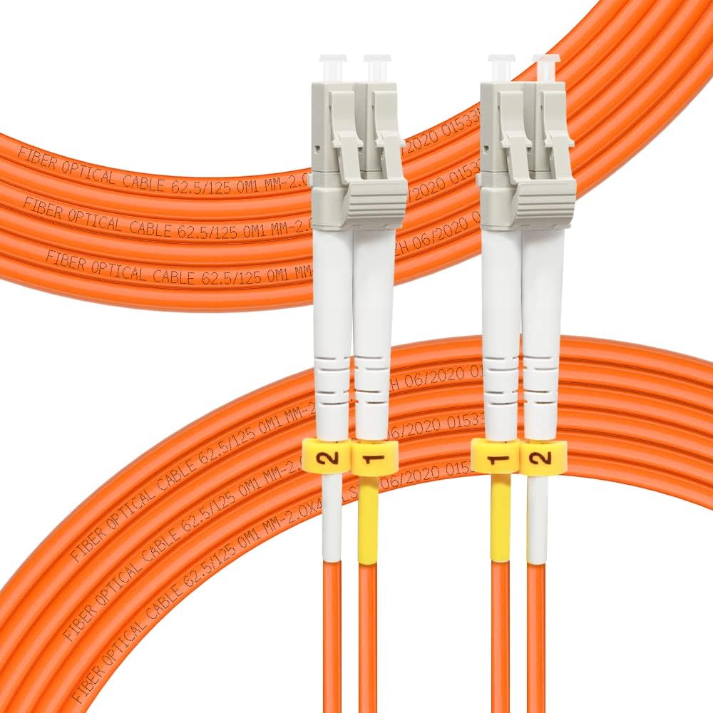 LC to LC OS2 200M Single Mode Duplex Fiber Optic Cable Z417